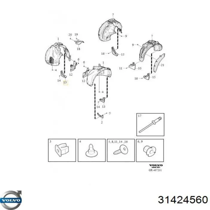 Comprar 31424560 Volvo Capó