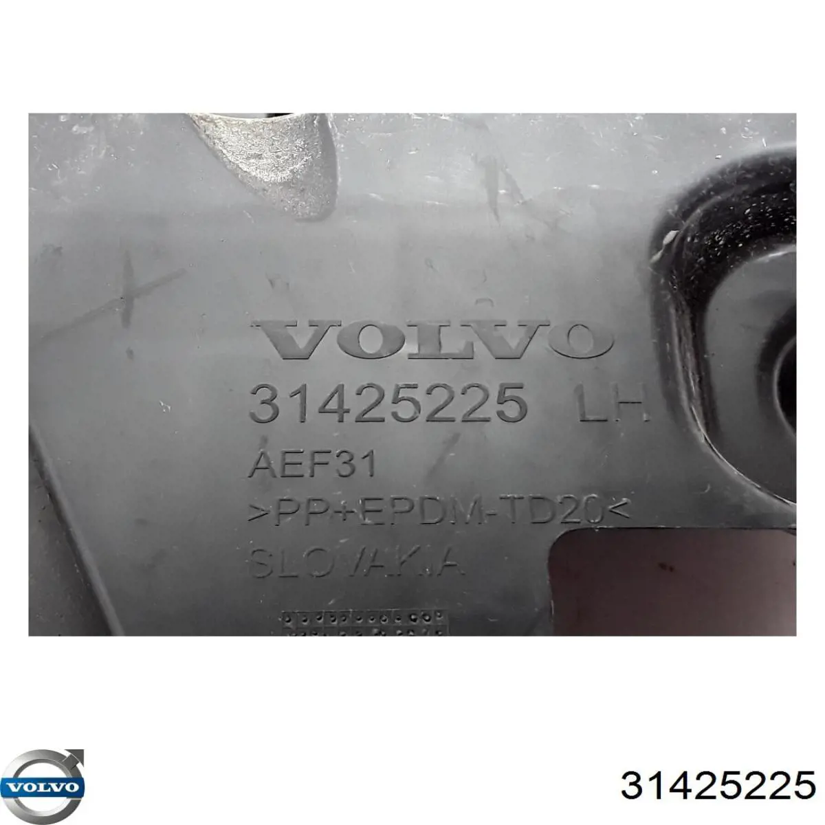 31425225 Volvo Soporte de parachoques trasero izquierdo