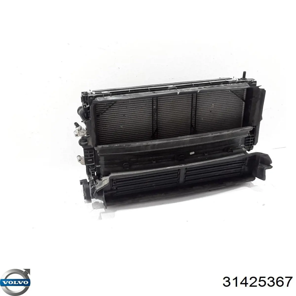 31425367 Volvo Deflector de aire del radiador