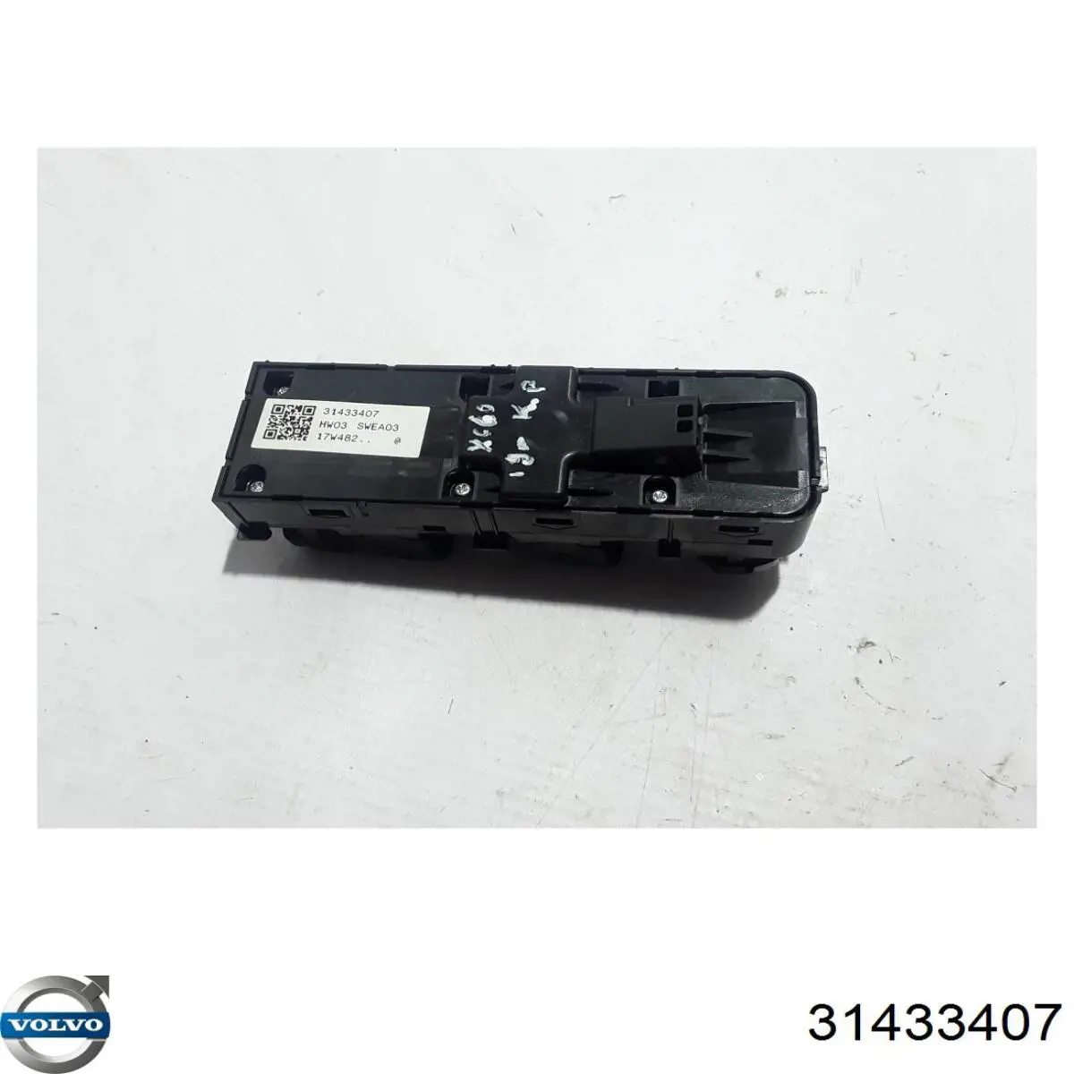 Comprar 31433407 Volvo Interruptor de elevalunas delantera izquierda