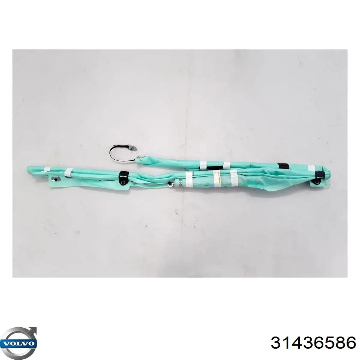 Airbag de cortina lateral derecha 31436586 Volvo