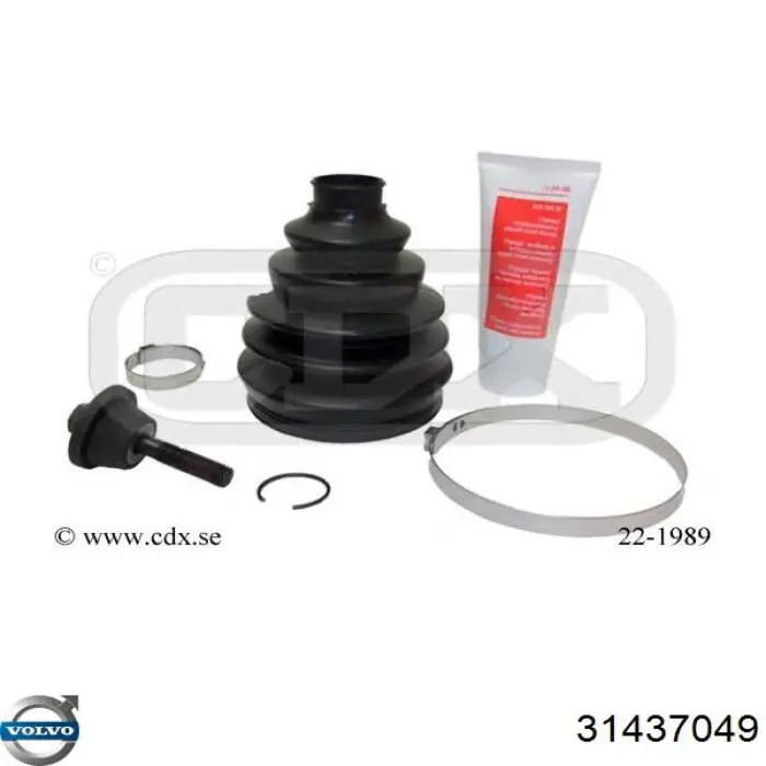 Comprar 31437049 Volvo Fuelle de palier delantero exterior