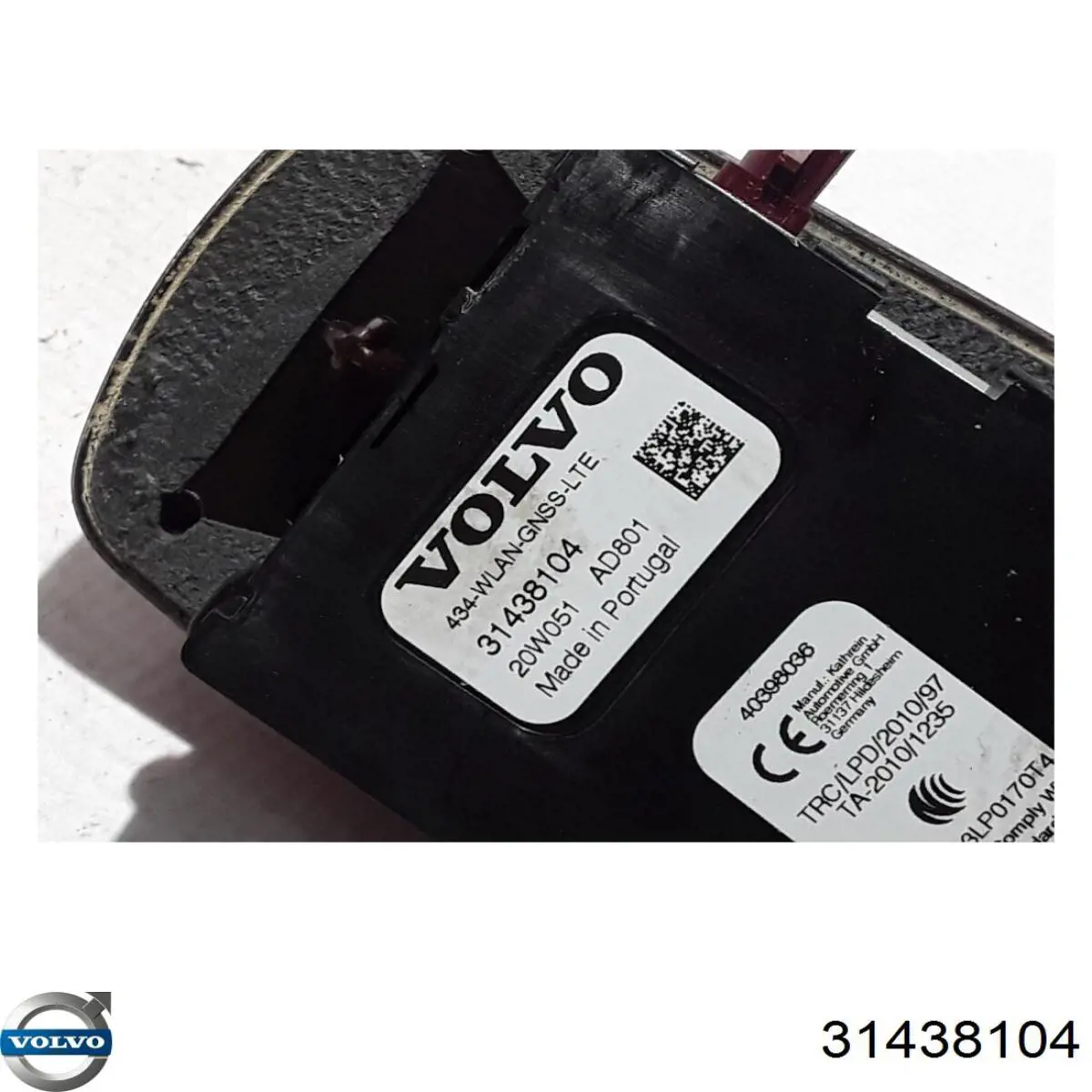 Antena Volvo 31438104 precio, desde 50,82 EUR