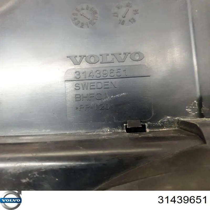 Resonador del filtro de aire Volvo 31430159 precio, desde 70,94 EUR