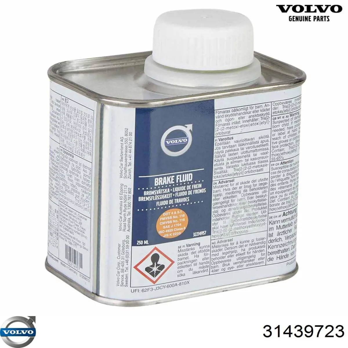 Comprar 31439723 Volvo Liquido anticongelante 
