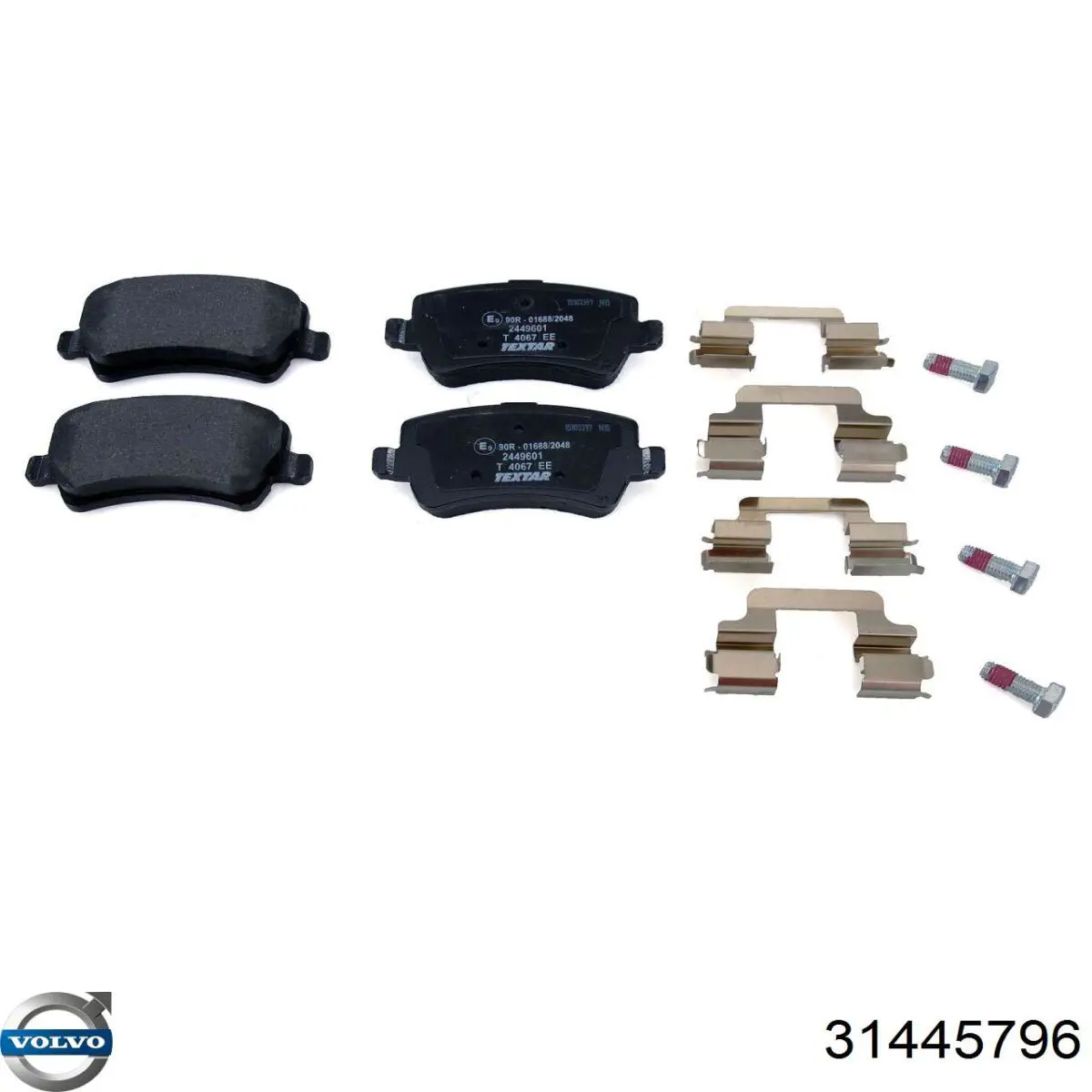 Pastillas traseras de freno Volvo 31445796 precio, desde 36,95 EUR