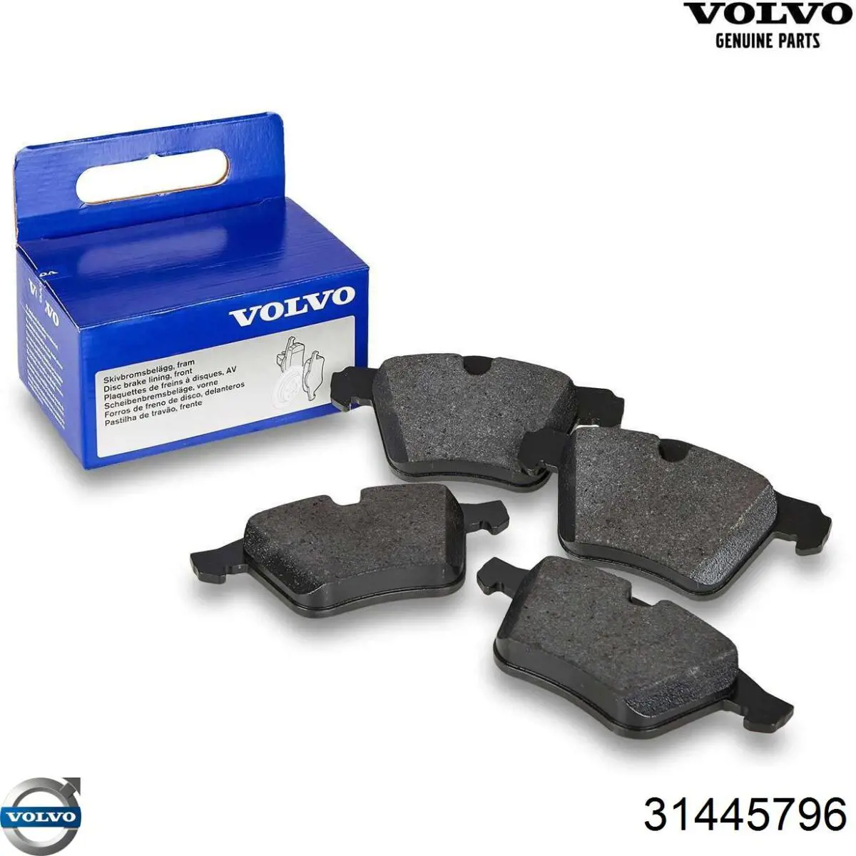 Comprar 31445796 Volvo Pastillas de freno traseras