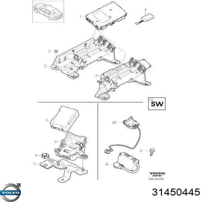 Batería de arranque Volvo 31450445 precio, desde 124,96 EUR