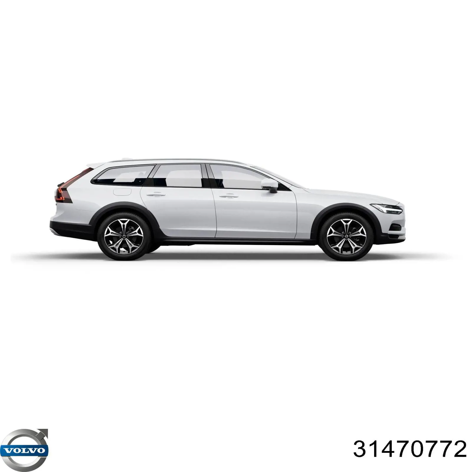 Organizador (caja) de maletero 31470772 Volvo