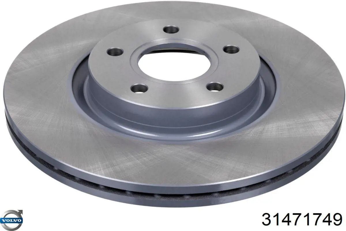 Freno de disco delantero Volvo V40 525, 526