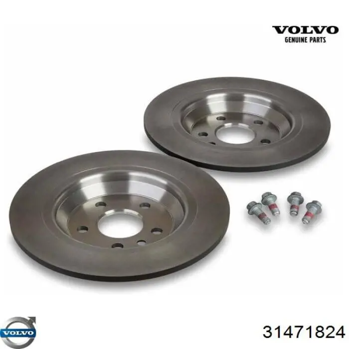 Comprar 31471824 Volvo Disco de freno trasero