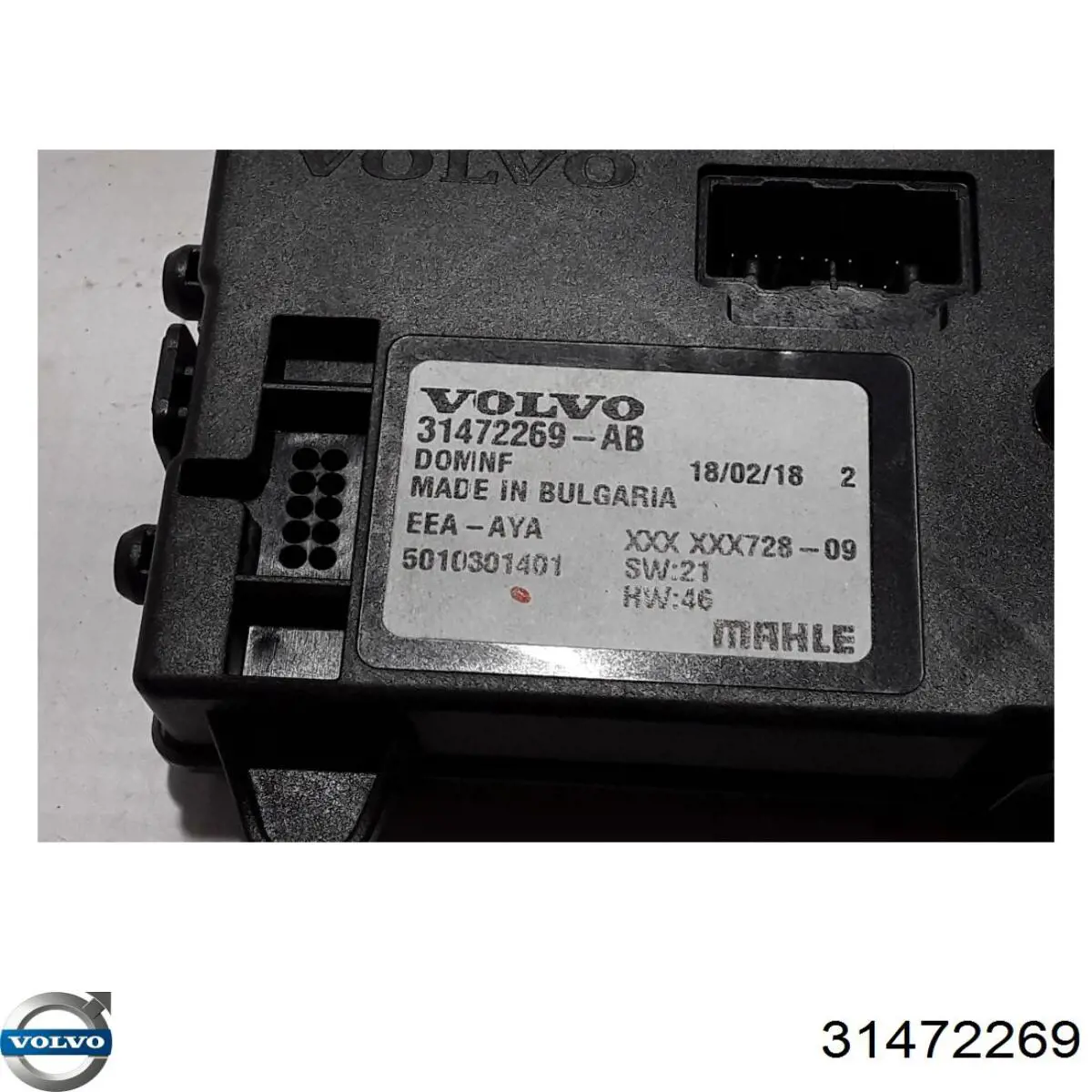 31472269 Volvo Módulo de control de climatización