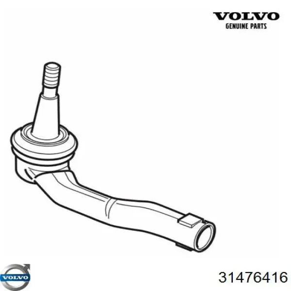 31476416 Volvo rótula barra de acoplamiento exterior