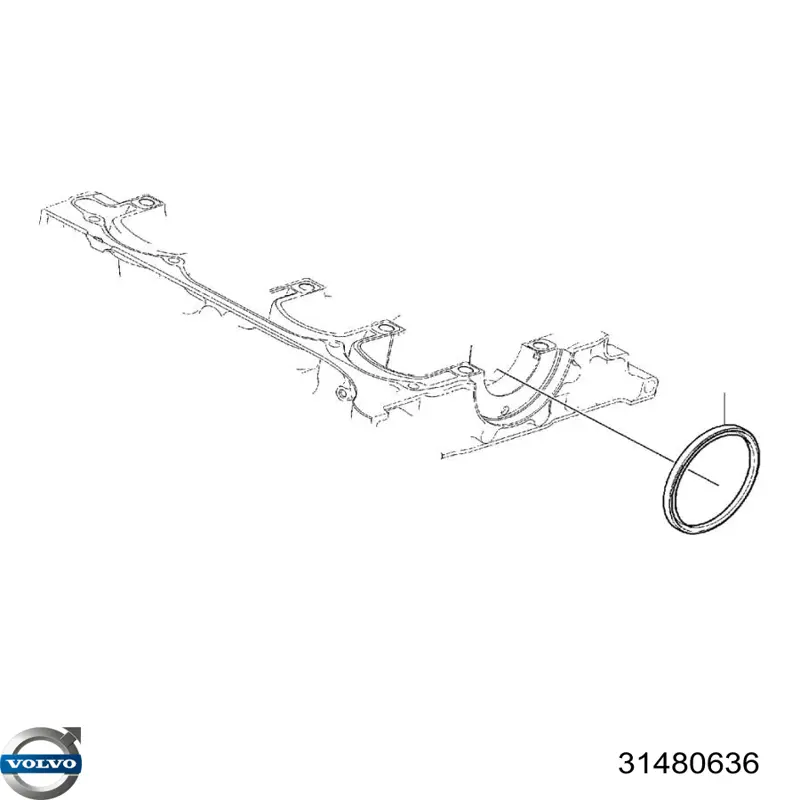 Retén del cigüeñal Volvo 6842092 precio, desde 24,05 EUR
