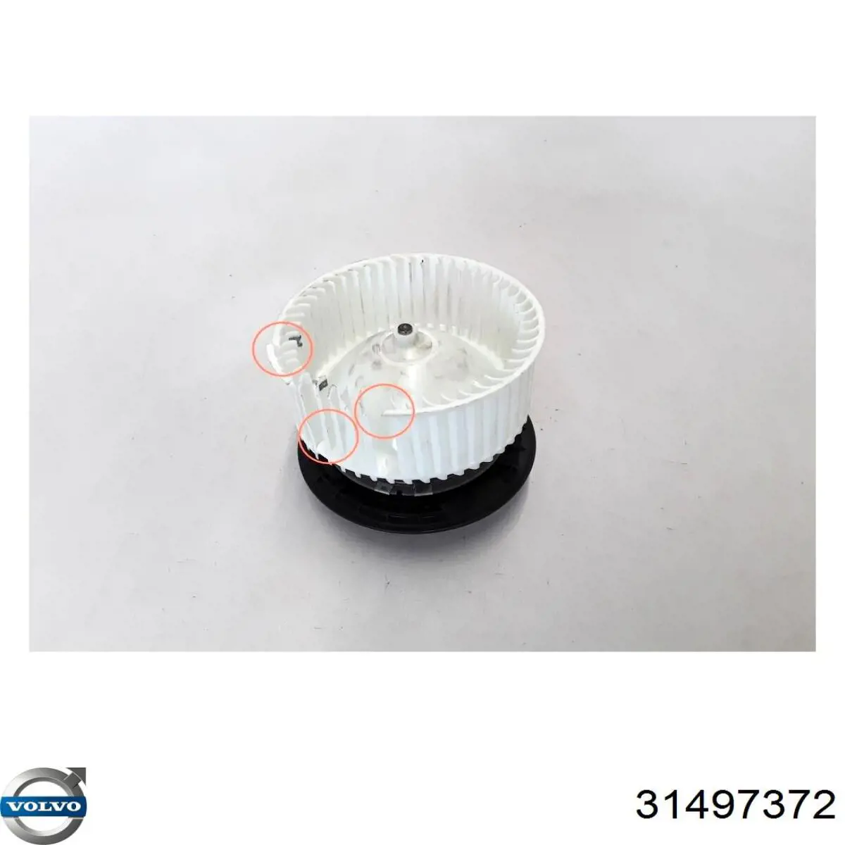 Ventilador habitáculo 31407724 Volvo