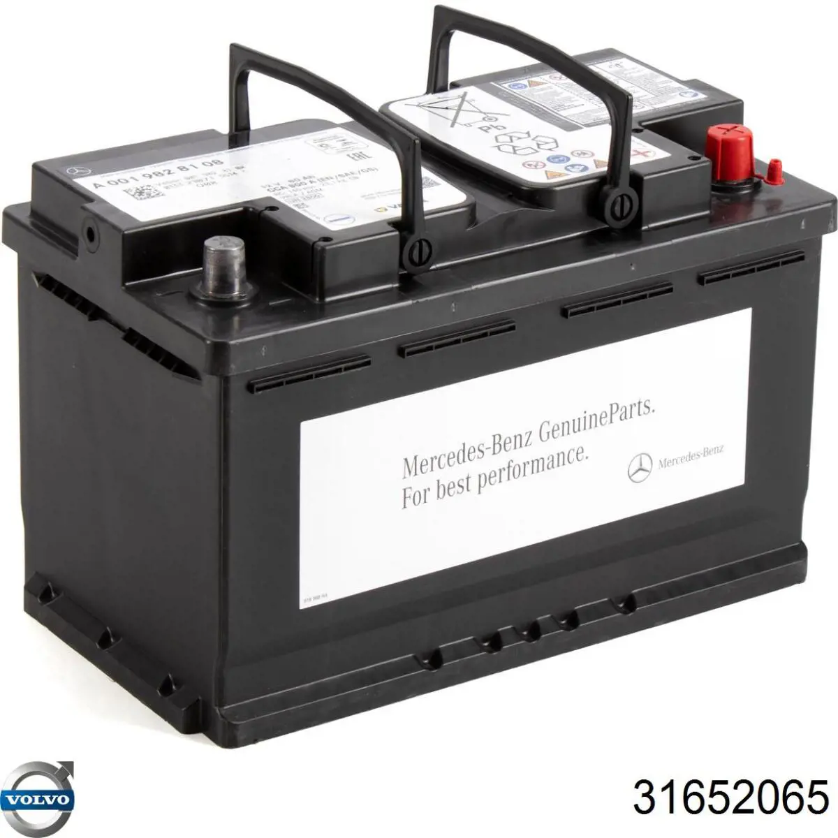 Batería de arranque Volvo 31652065 precio, desde 257,41 EUR