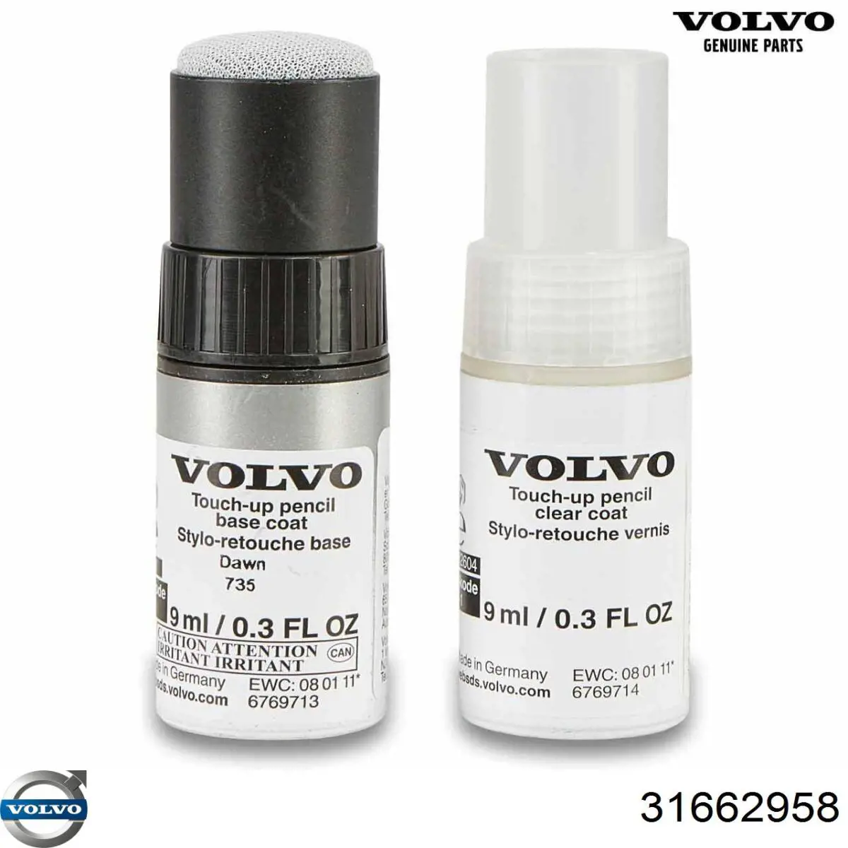 31662958 Volvo Líquido limpiaparabrisas
