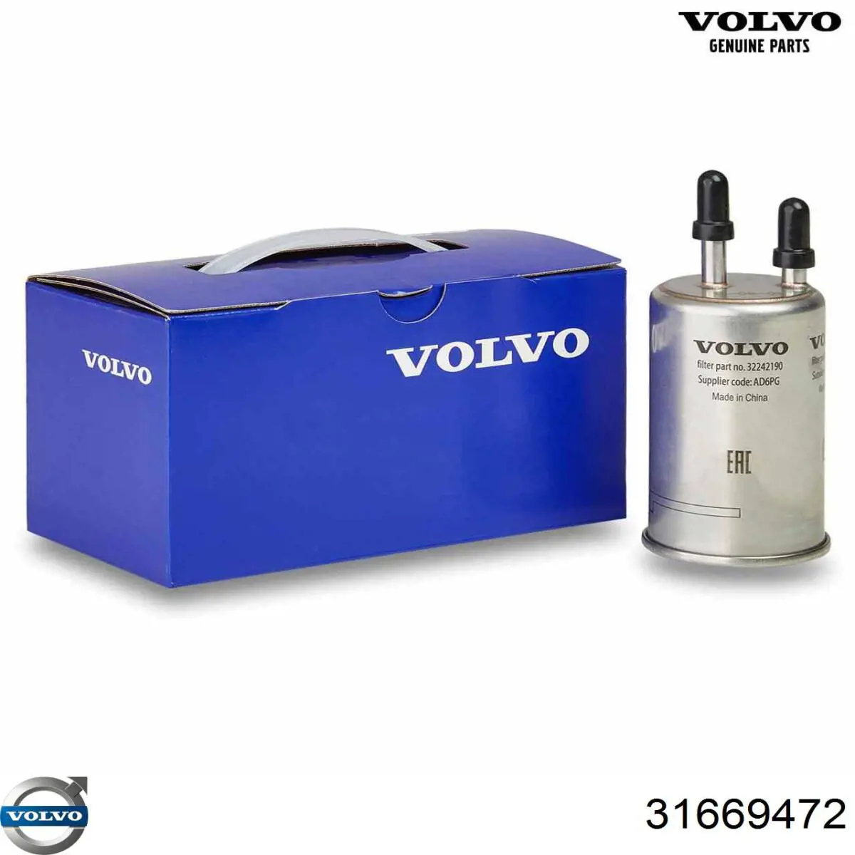 Filtro combustible Volvo 31669472 precio, desde 37,83 EUR