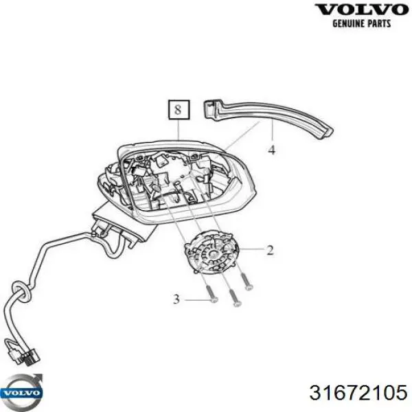  Volvo 31672105 precio, desde 3,27 EUR