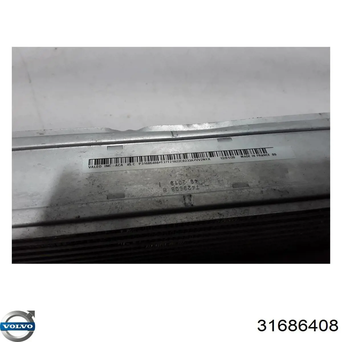 31686408 Volvo Radiador de intercooler