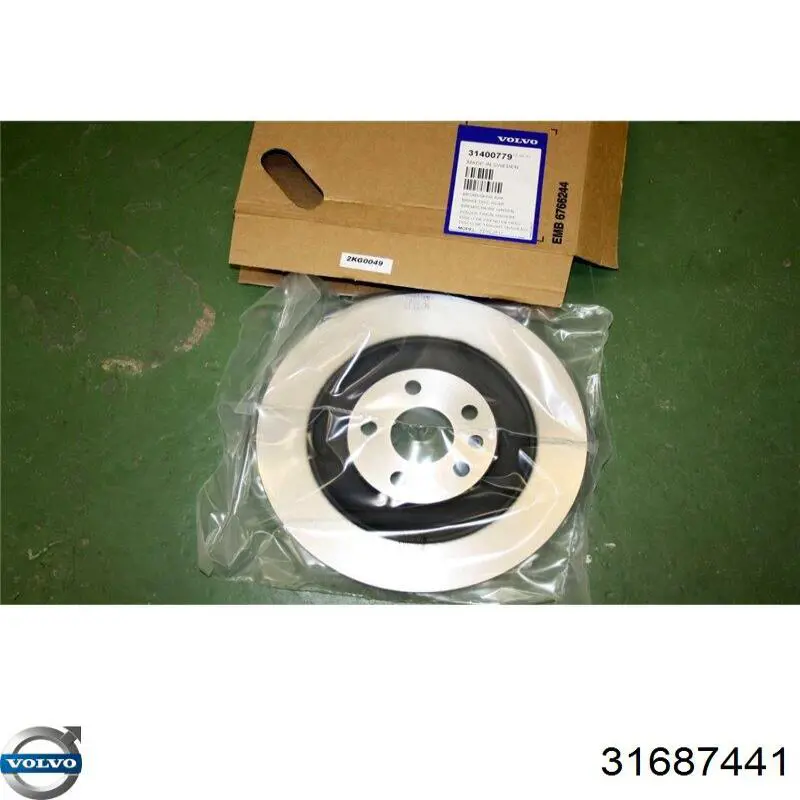 Comprar 31687441 Volvo Disco de freno trasero
