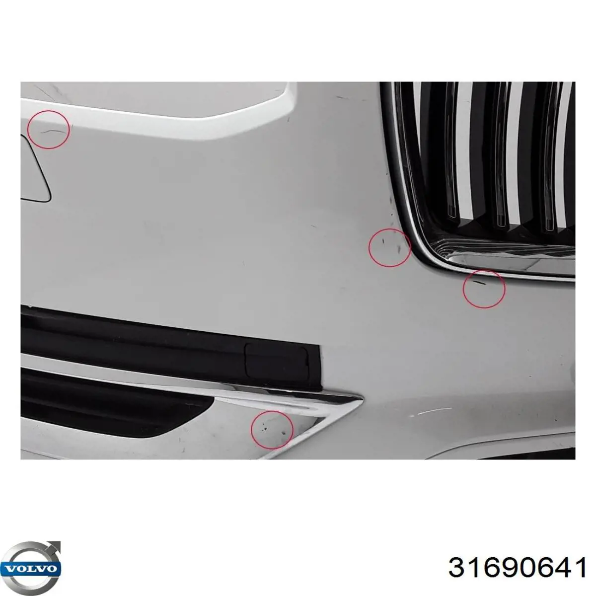 Comprar 31690641 Volvo Defensa delantera