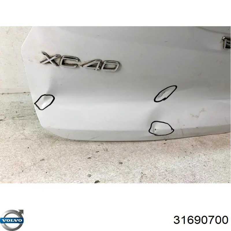 Comprar 31690700 Volvo Puerta del maletero, trasera