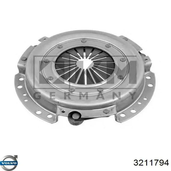 3211794 Volvo plato de presion del embrague funcion