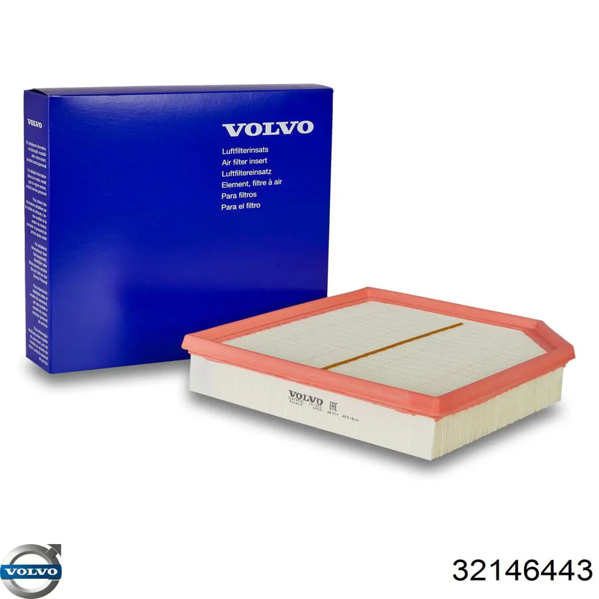 El filtro de aire Volvo 32146443 precio, desde 10,14 EUR