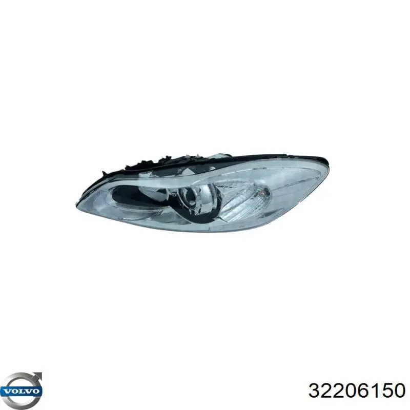 Faros delantero izquierdo para Volvo C30 