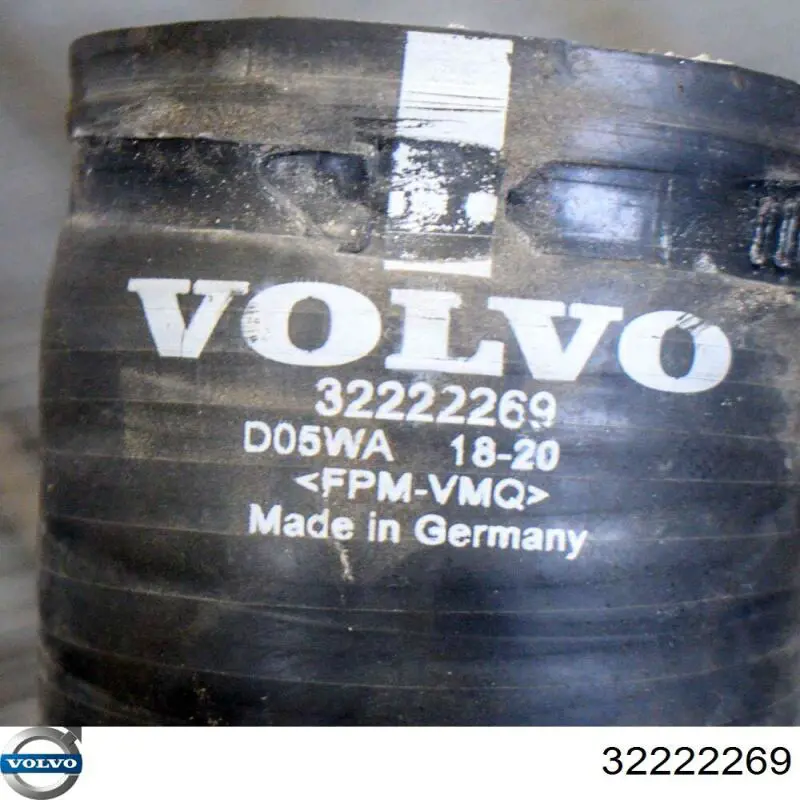 32222269 Volvo Manguera del intercooler