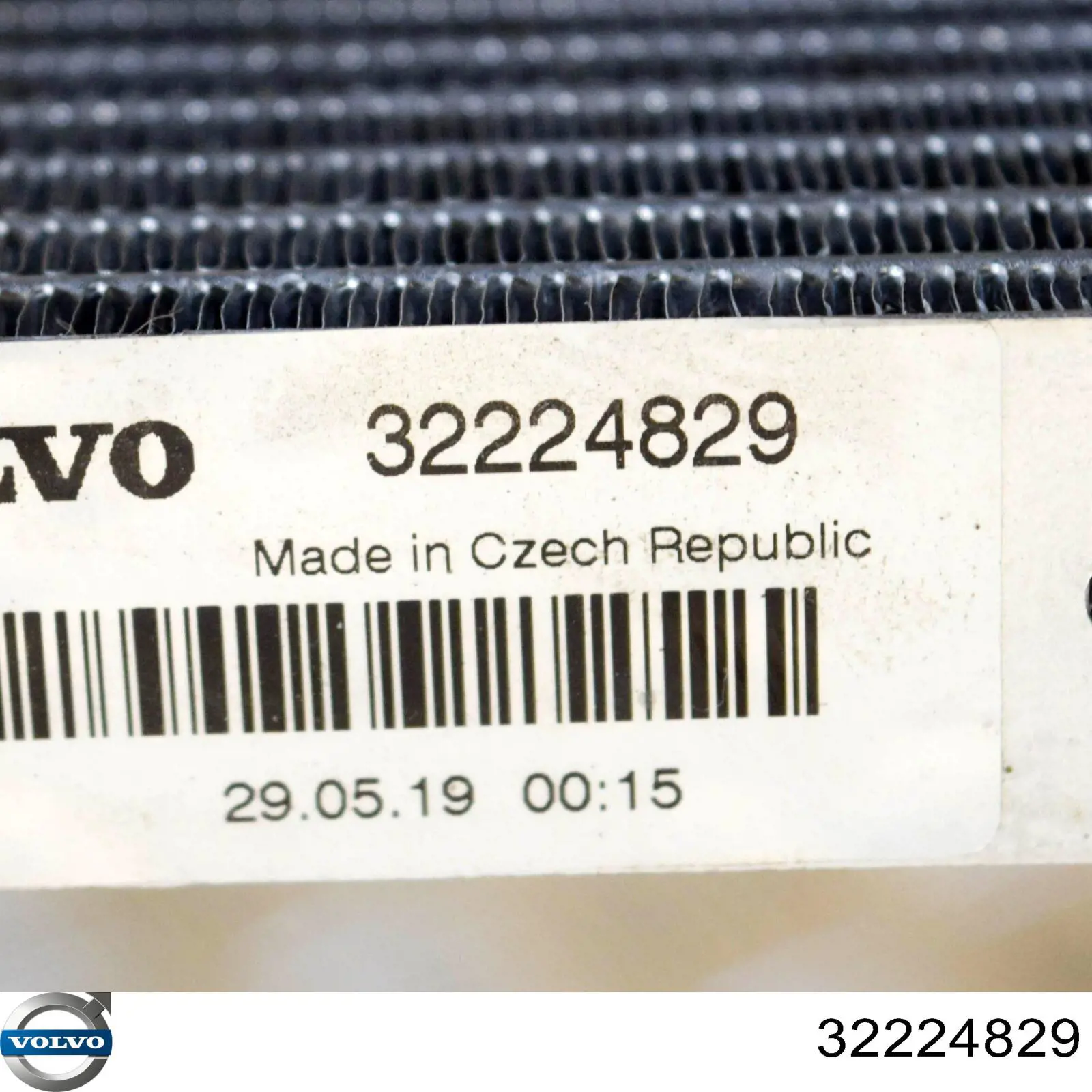 32224829 Volvo radiador refrigeración del motor