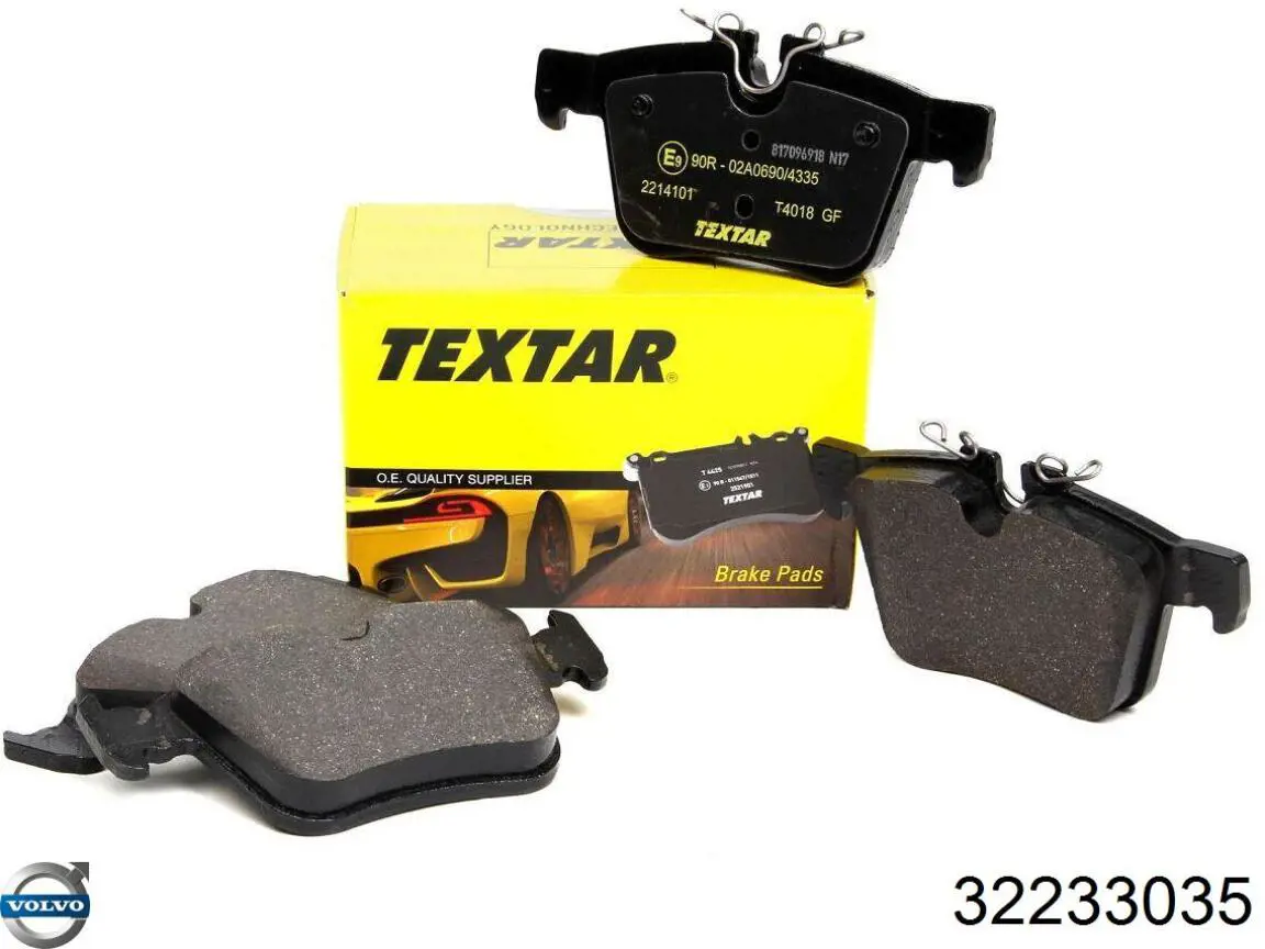 Pastillas traseras de freno Volvo 32233035 precio, desde 22,81 EUR