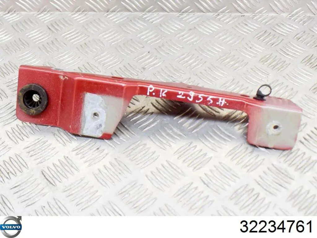 Soporte delantero izquierdo para aleta delantera 32234761 Volvo