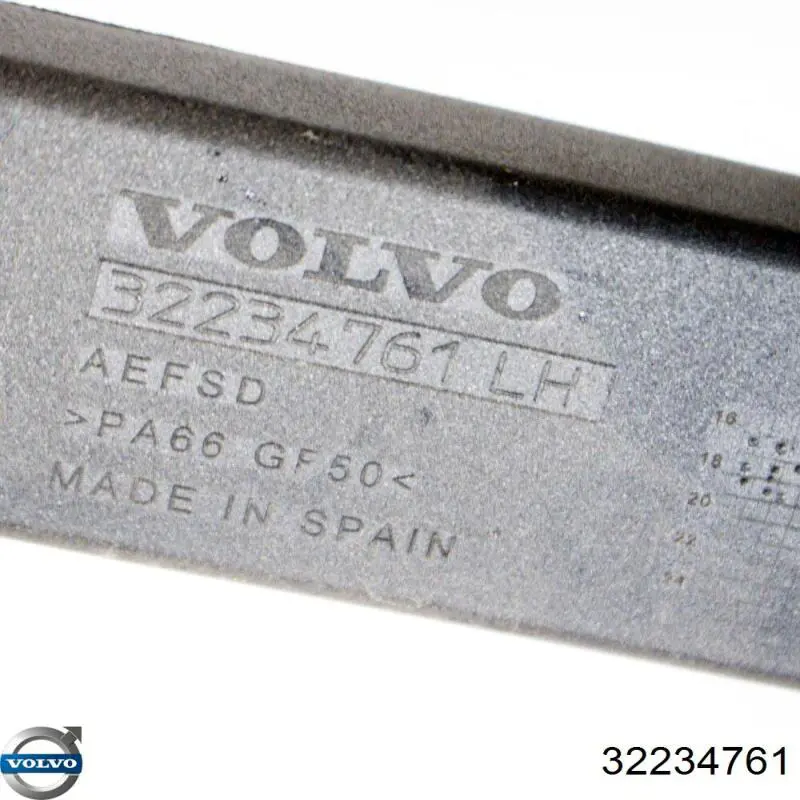 Soporte delantero izquierdo para aleta delantera Volvo 32234761 precio, desde 84,22 EUR