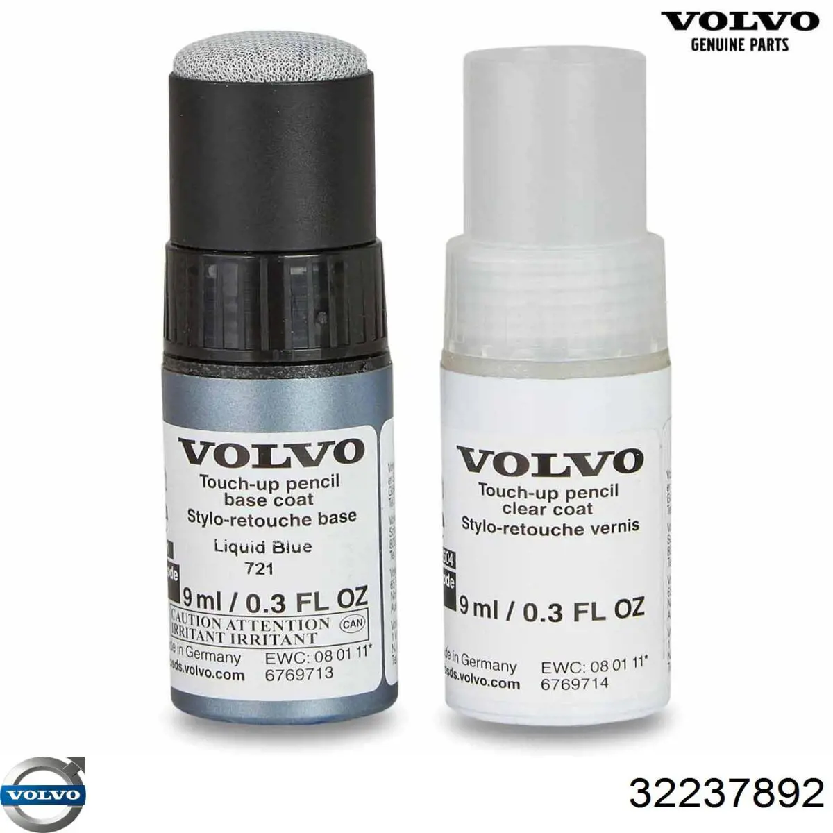 Comprar 32237892 Volvo Juego de escobillas de luna delantera, 2 piezas