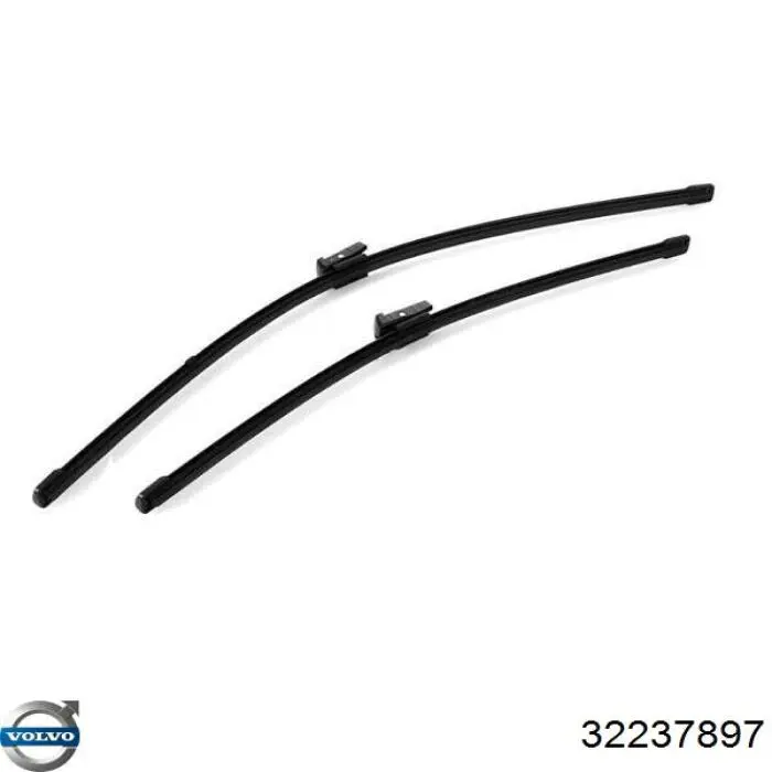 Comprar 32237897 Volvo Juego de escobillas de luna delantera, 2 piezas