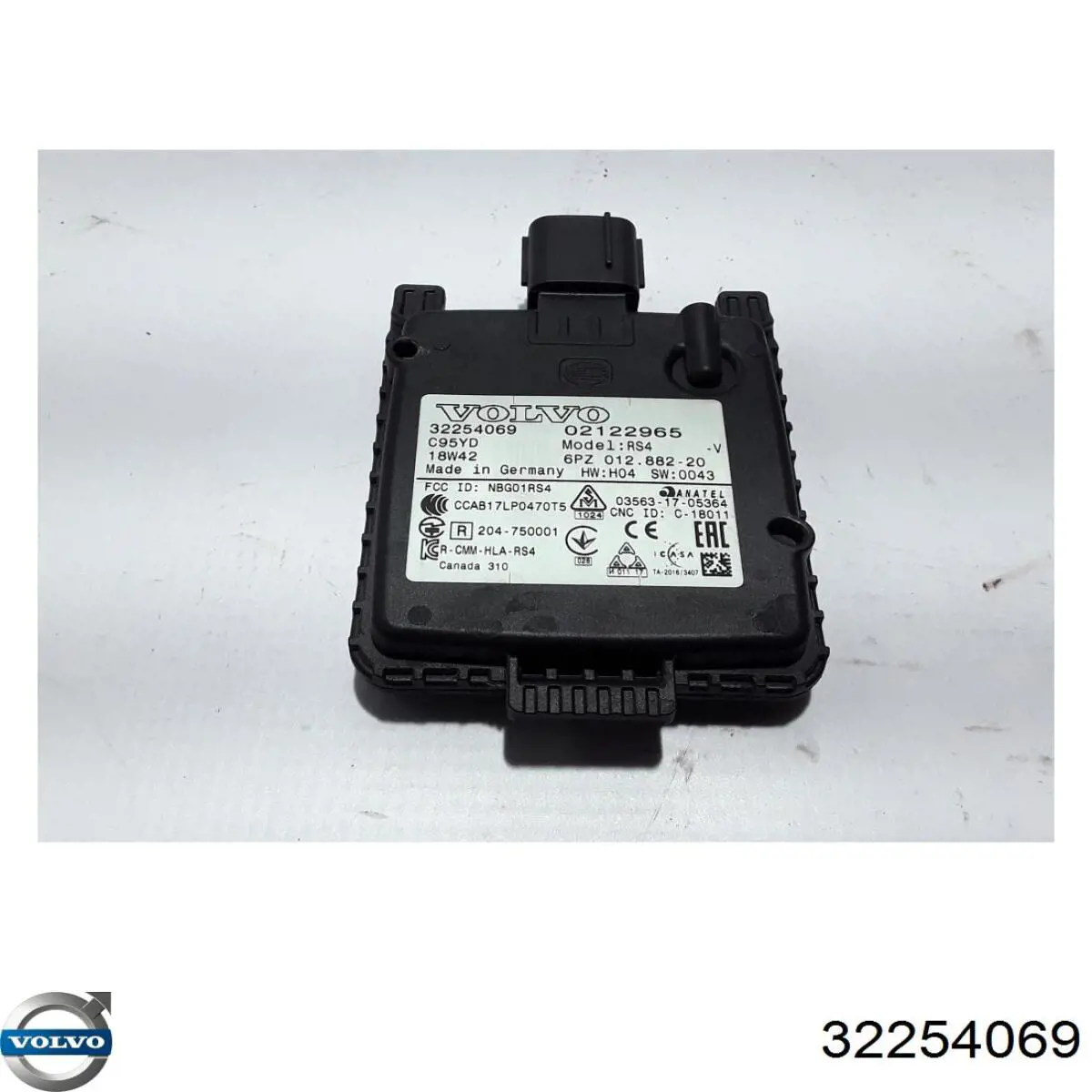 Sensor de ángulo muerto trasero Volvo 32254069 precio, desde 368,19 EUR