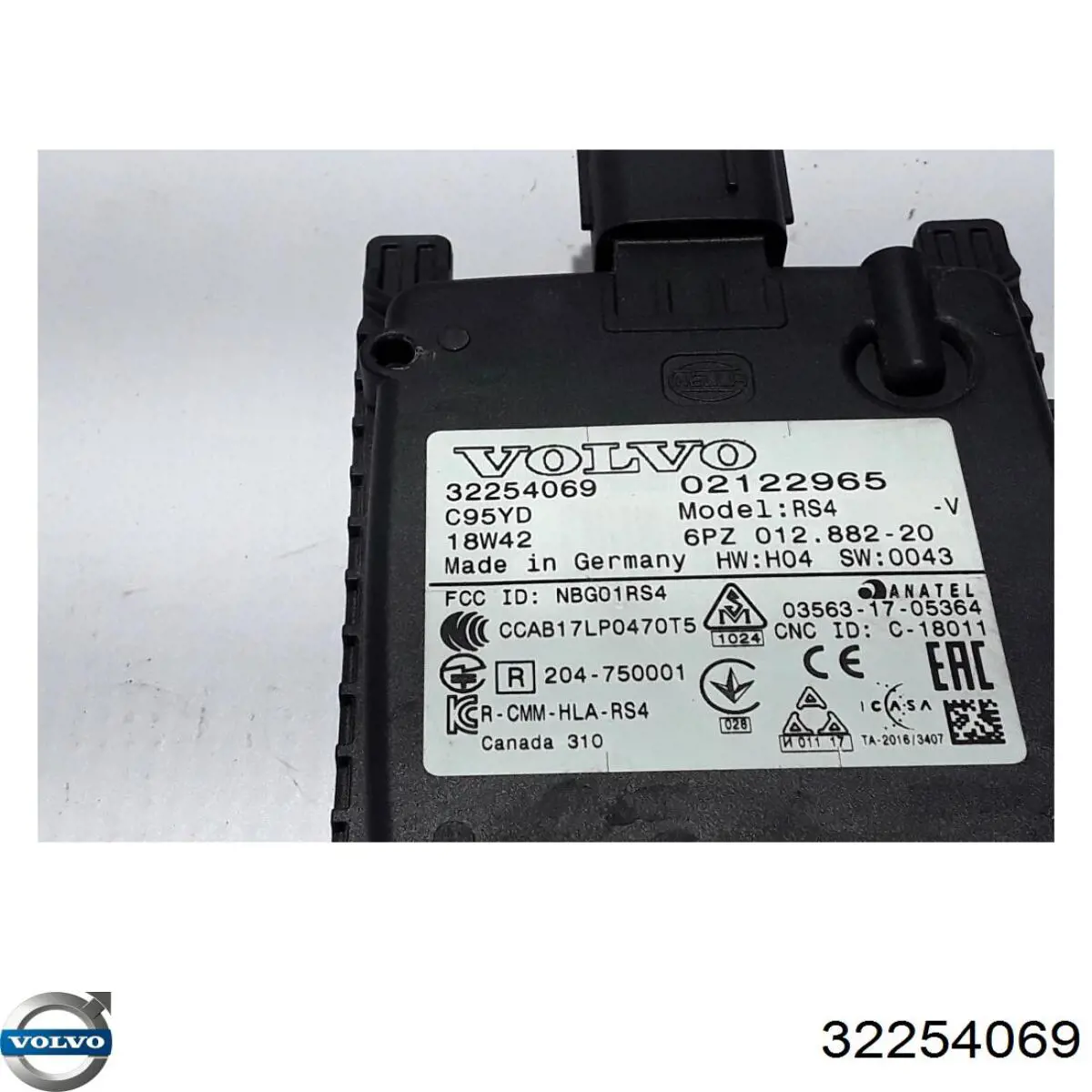 Comprar 32254069 Volvo Sensor de ángulo muerto trasero