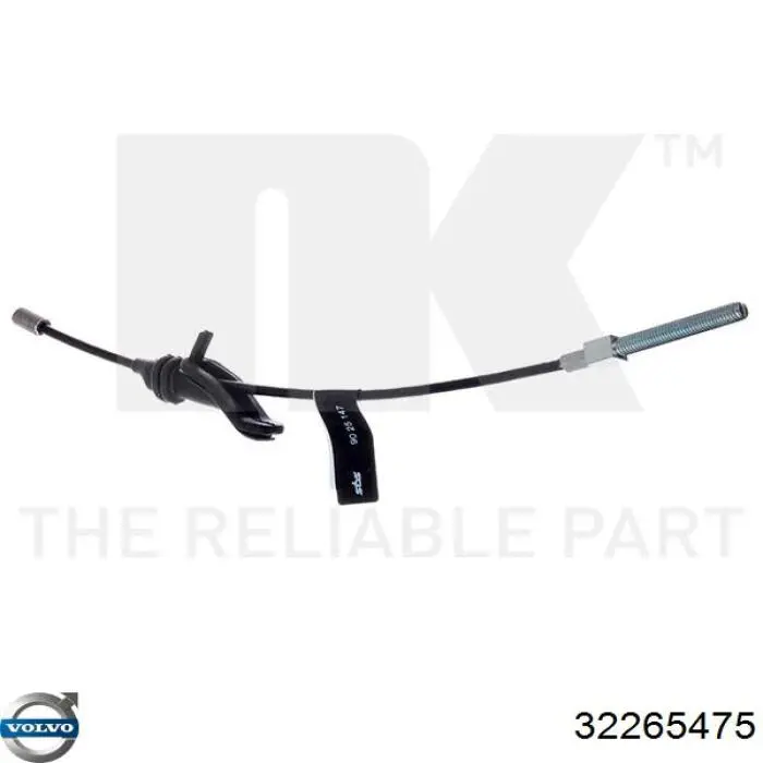 Cable para freno de mano delantero Ford 1676740