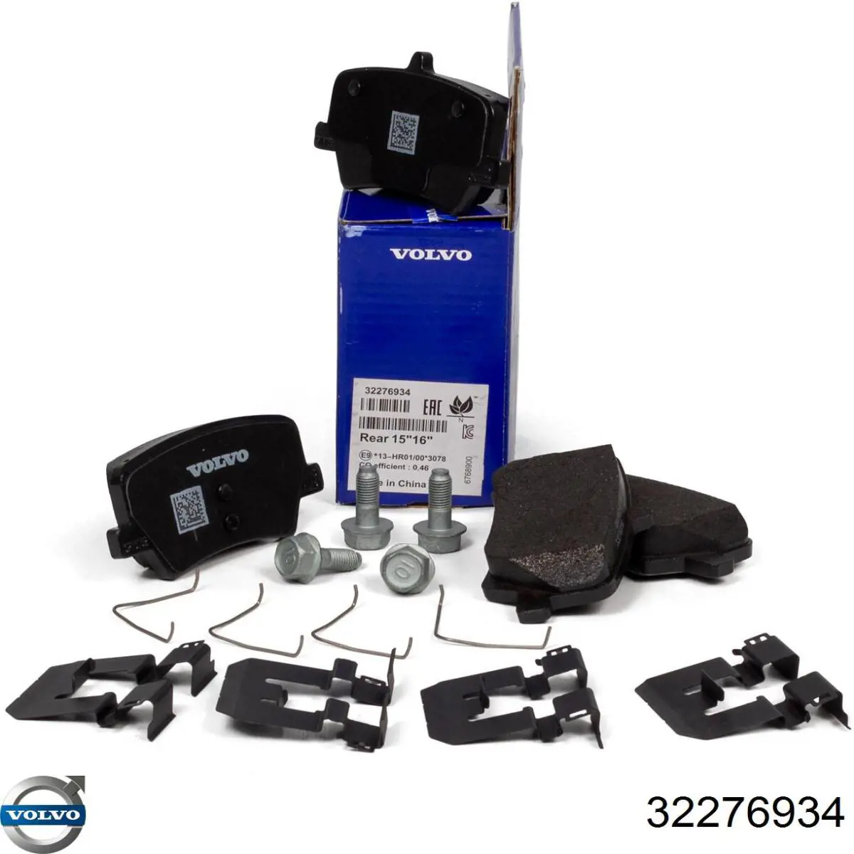 32276934 Volvo Pastillas freno traseras