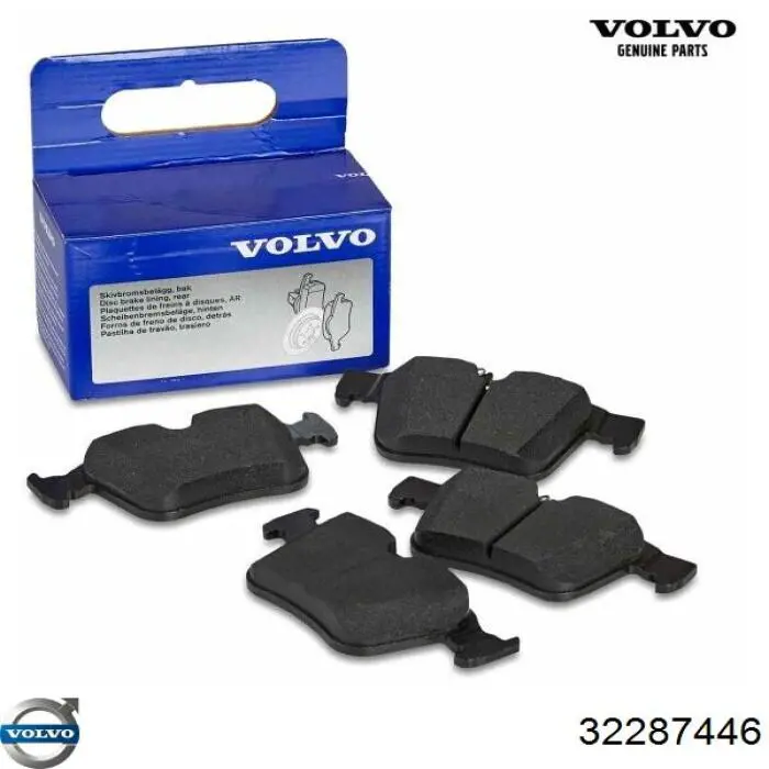 Pastillas traseras de freno Volvo 32287446 precio, desde 22,81 EUR