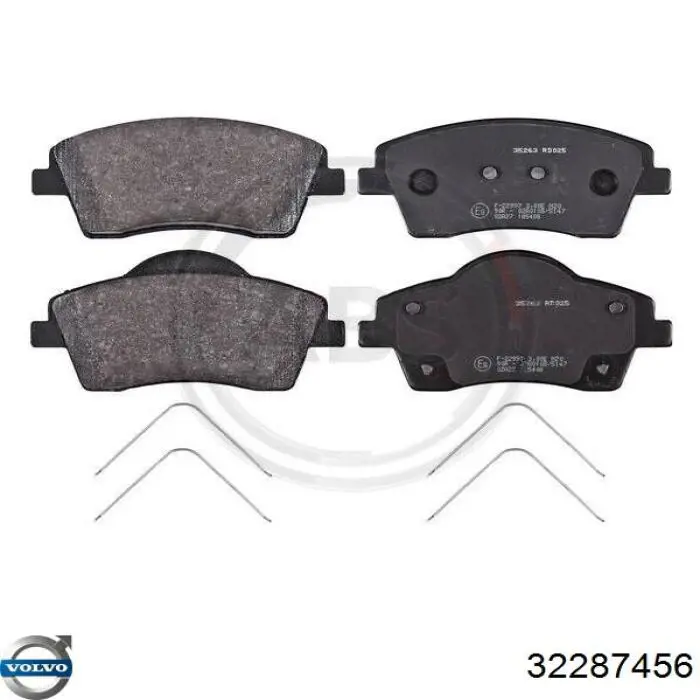Pastillas de freno 32287456 Volvo