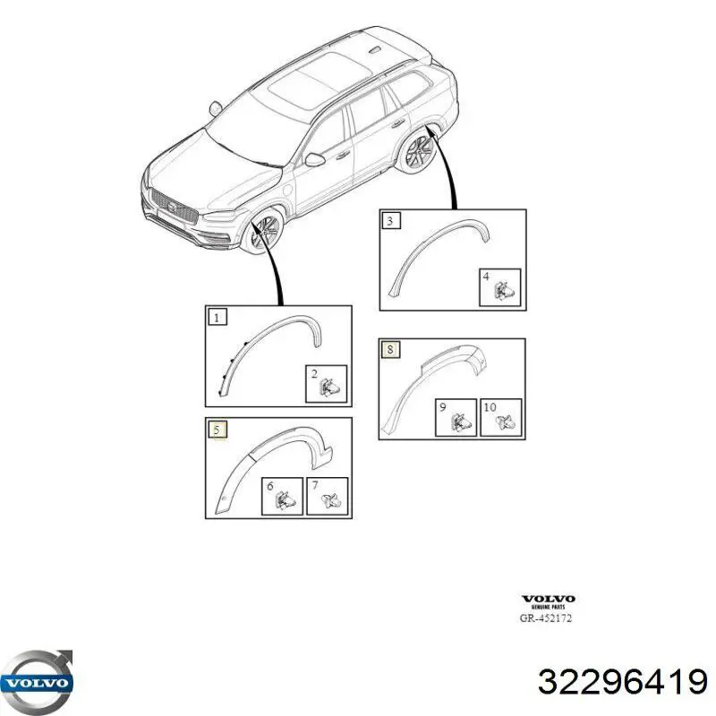 Enganche de remolque 31454828 Volvo