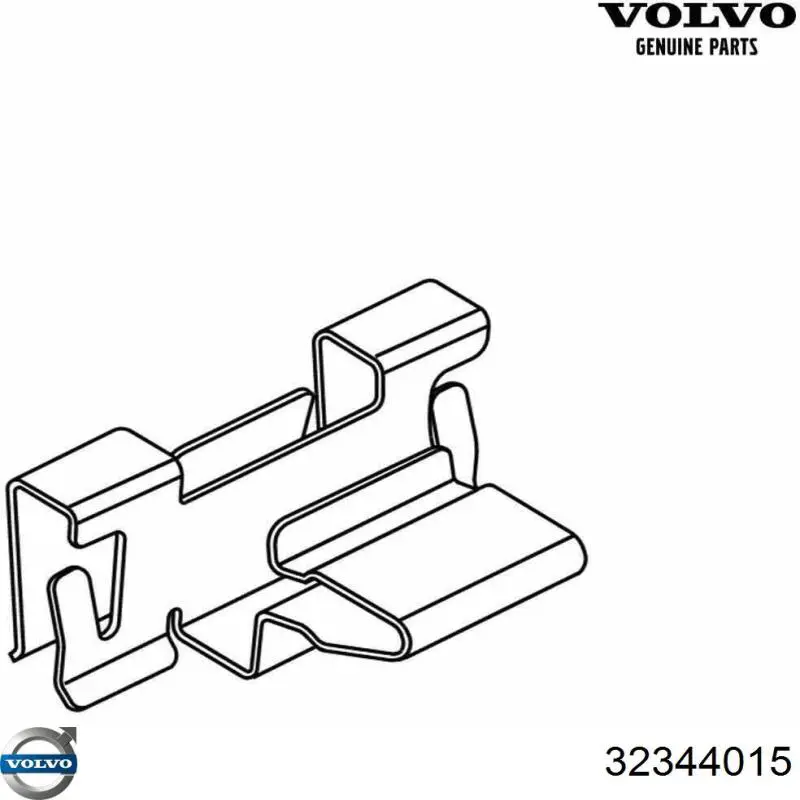Bieleta estabilizadora delantera 32344015 Volvo