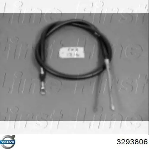3293806 Volvo cable de freno de mano trasero izquierdo