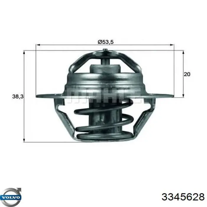 Comprar 3345628 Volvo Termostato