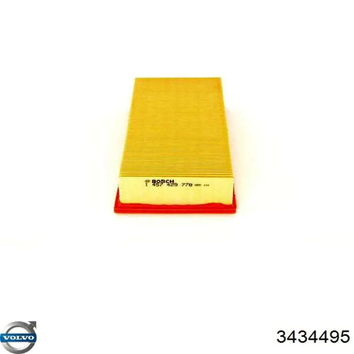 El filtro de aire Volvo 3434495 precio, desde 7,73 EUR