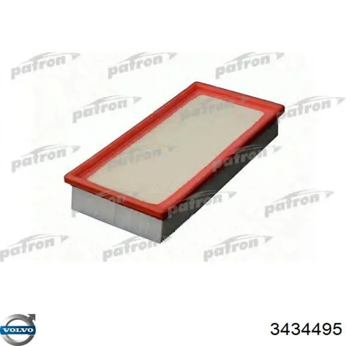 Filtro de aire 3434495 Volvo