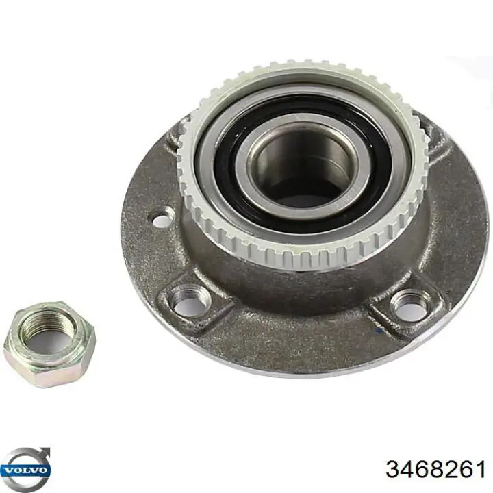 3468261 Volvo cubo de rueda trasero